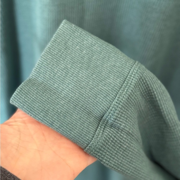 Eddie Bauer Women's Thermal Top - Green, Size XLT - Picture 5 of 9